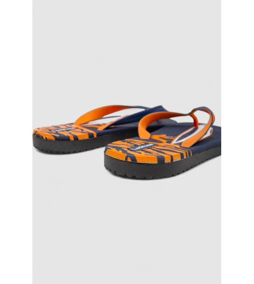 Вьетнамки женские, цвет сине-оранжевый, 243R2002L-2