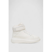 Кроссовки женские зимние на меху, цвет белый, 248RA2253