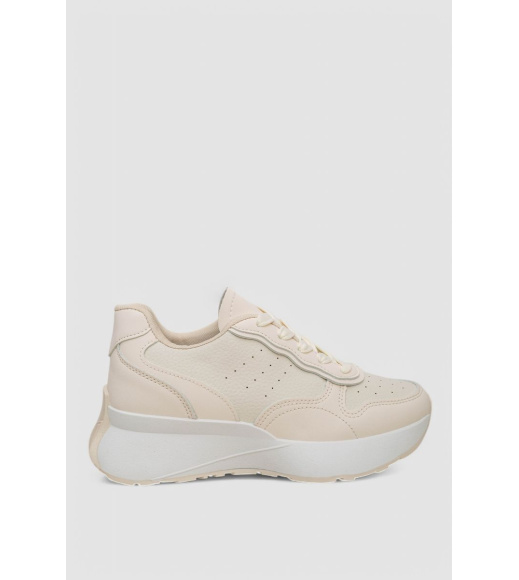 Кроссовки женские, цвет бежевый, 248RXM50