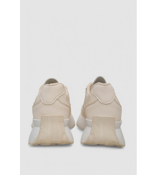 Кроссовки женские, цвет бежевый, 248RXM50