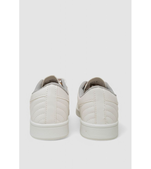 Кеды женские, цвет бело-серый, 248RR71