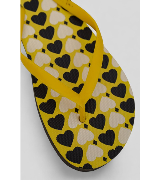 Вьетнамки женские, цвет желтый, 244R343