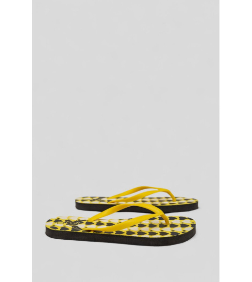 Вьетнамки женские, цвет желтый, 244R343