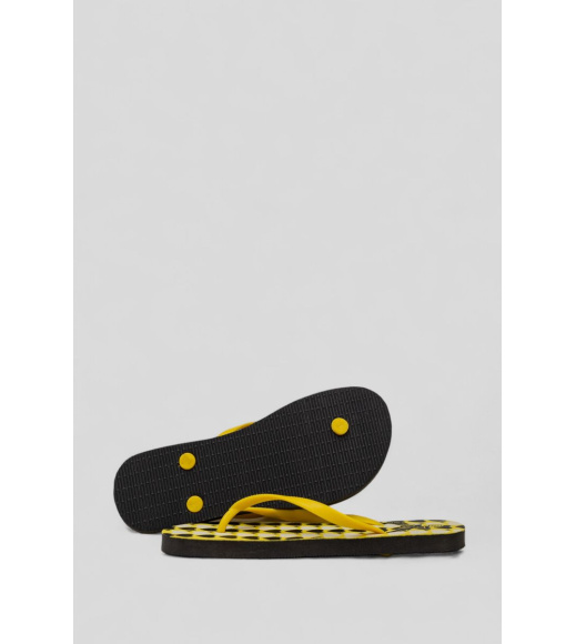 Вьетнамки женские, цвет желтый, 244R343