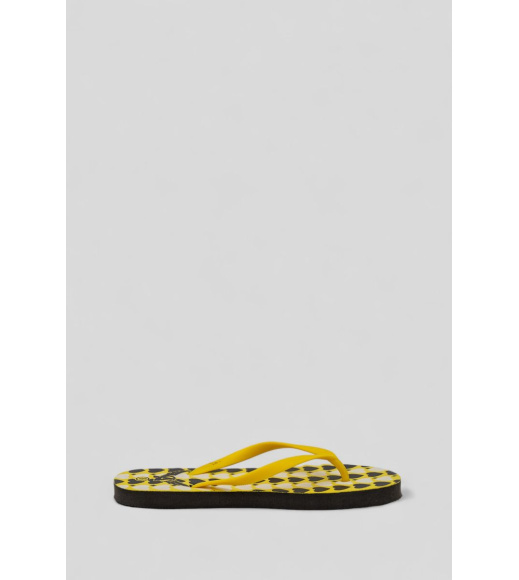 Вьетнамки женские, цвет желтый, 244R343