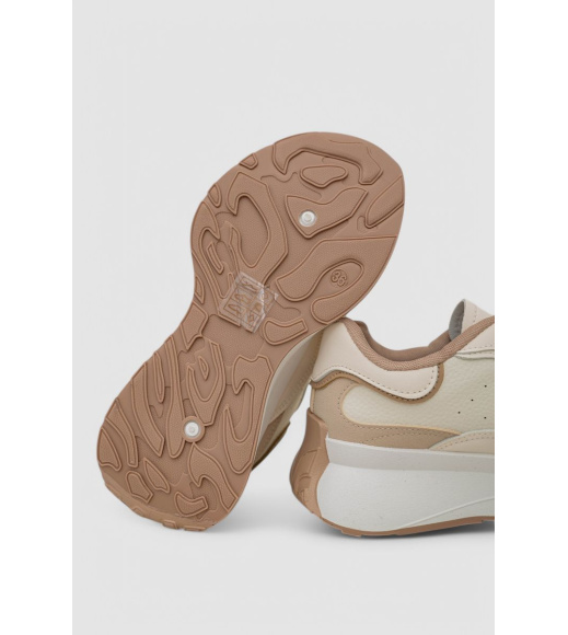 Кроссовки женские, цвет бежевый, 248RXM30-65