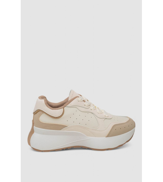 Кроссовки женские, цвет бежевый, 248RXM30-65