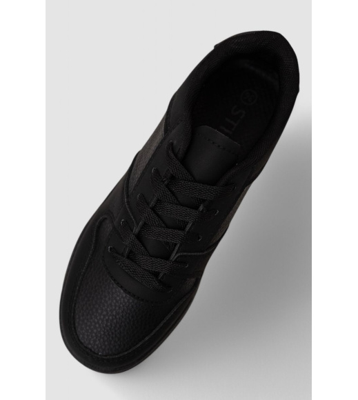 Кеды женские, цвет черный, 248RAD30