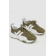 Кроссовки женские экокожа, цвет хаки, 243R186-126