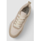 Кроссовки женские, цвет бело-бежевый, 248RXM60