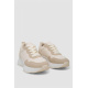 Кроссовки женские, цвет бело-бежевый, 248RXM60