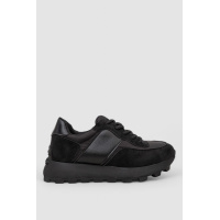 Кроссовки женские, цвет черный, 248R218