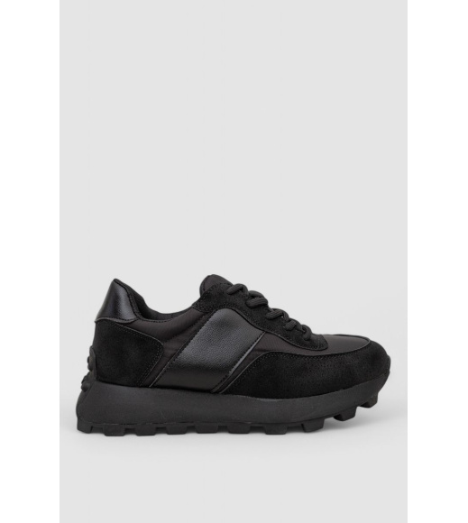 Кроссовки женские, цвет черный, 248R218