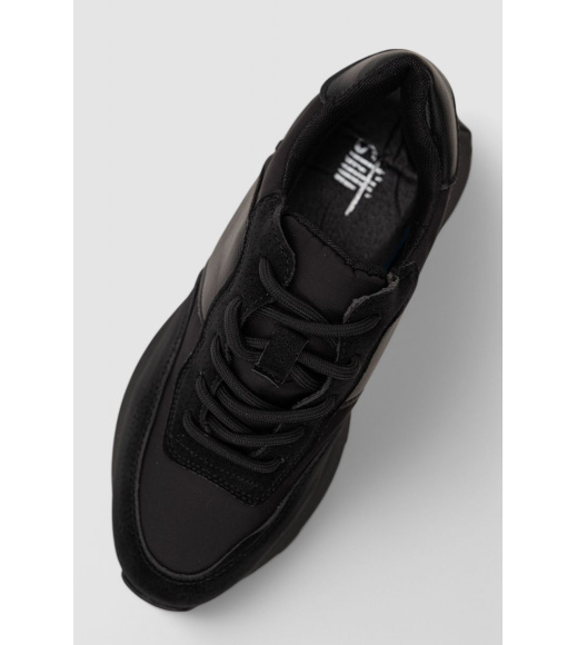 Кроссовки женские, цвет черный, 248R218