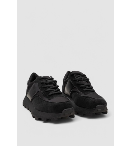 Кроссовки женские, цвет черный, 248R218