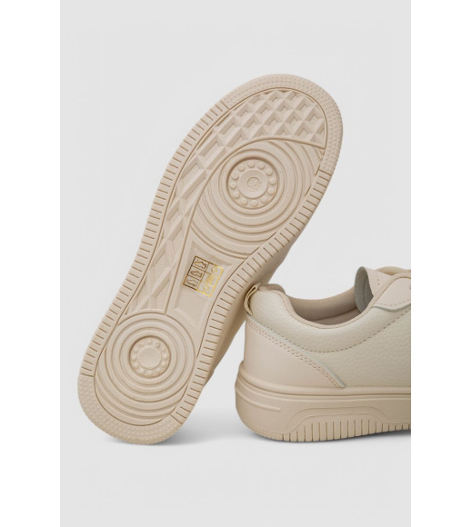 Кеды женские, цвет бежевый, 248RAJ10