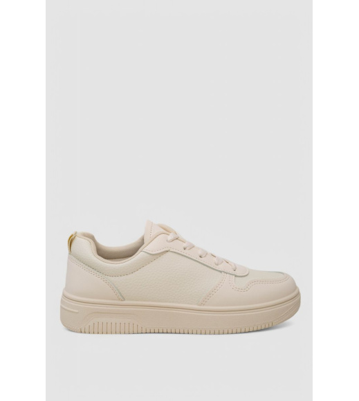 Кеды женские, цвет бежевый, 248RAJ10