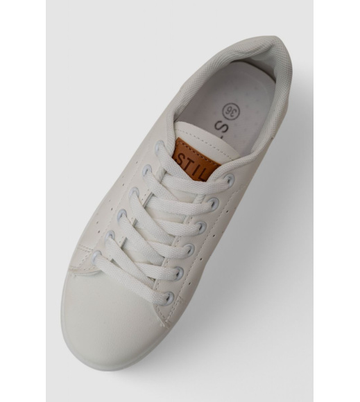 Кеды женские, цвет белый, 248RR107