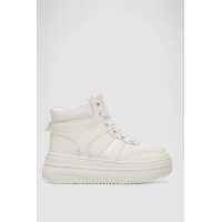 Кроссовки женские зимние на меху, цвет белый, 248RAM014