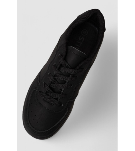 Кеды женские, цвет черный, 248RAD100