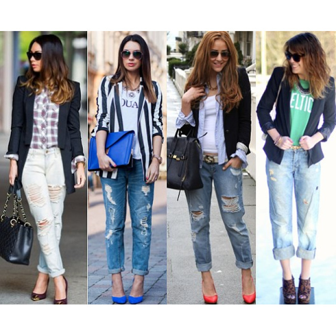 Як правильно поєднувати джинси-бойфренди: поради щодо стилю та підбору образів
