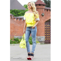 Блузка желтая Seventeen 658.1809