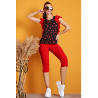 Блузка мультиколор Seventeen 418.0918+А