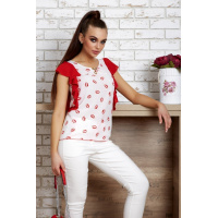 Блузка мультиколор Seventeen 418.0917+А