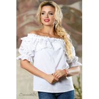 Блуза белая Seventeen 721.2160