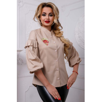 Блузка цвета кофе Seventeen 952.2584