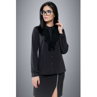 Блуза черная Seventeen 997.2703