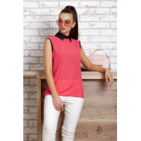 Блузка коралловая Seventeen 342.0706+А