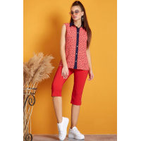 Блузка коралловая Seventeen 419.0922