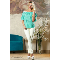 Блуза бирюзовая Seventeen 723.2136