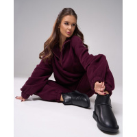 Черные кожаные угги на меху