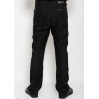 Черные классические прямые брюки со стрелками