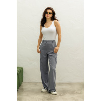 Женские брюки-карго с накладными карманами Seventeen 2065.5352