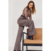 Коричневые женские брюки Seventeen 1971.5095