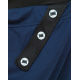 Чорно-сині штани з мотнею та великими гудзиками