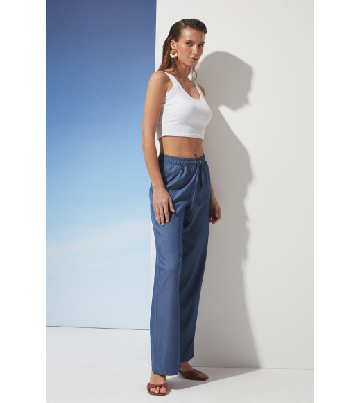 Синие женские брюки Seventeen 2292.6375