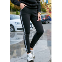 Черные женские брюки-лосины Seventeen 1247.3741