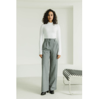 Серые женские брюки Seventeen 2017.5606