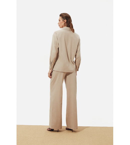 Бежевые женские брюки Seventeen 2270.6334