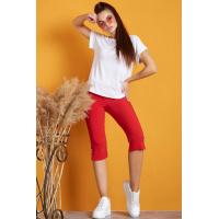 Красные женские капри Seventeen 394.0806+А