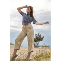 Кофейные женские кюлоты Seventeen 1357.4147