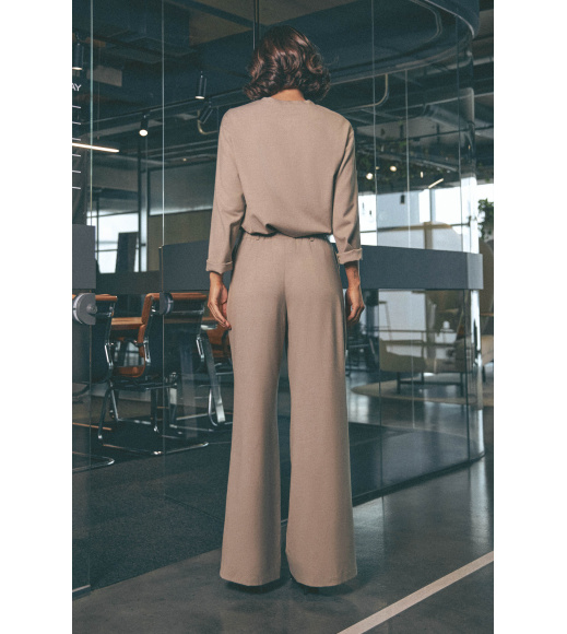 Бежевые женские брюки Seventeen 2258-4.6247