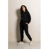 Черные трикотажные женские спортивные штаны Теди Seventeen 2119.5519