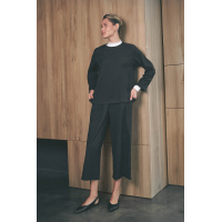 Черные женские брюки-кюлоты Seventeen 2258-2.6257