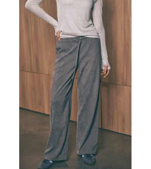 Серые женские брюки Seventeen 2252.6274