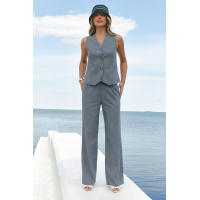 Серые женские брюки Seventeen 2387.6425